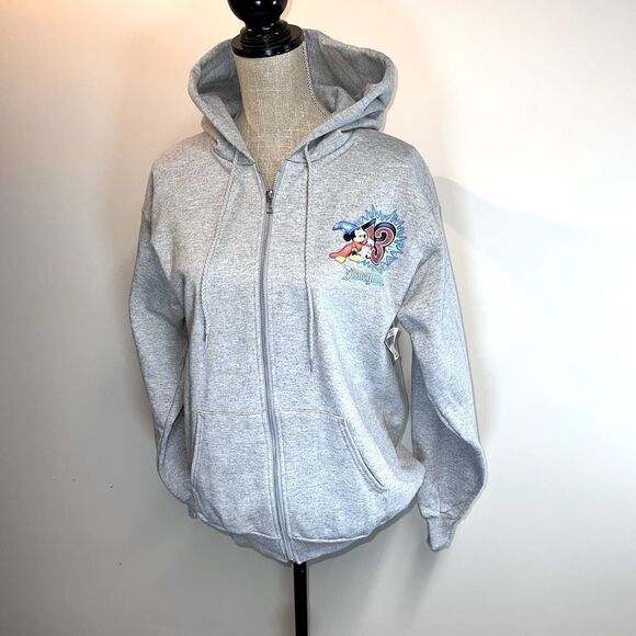 NWT Disneyland Resort 2013 Collectors Full Zip Hoodie Mens Small - Picture 2 of 8